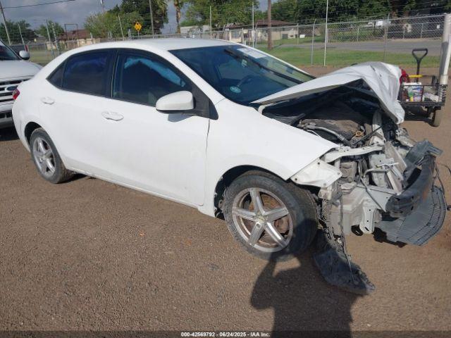  Salvage Toyota Corolla