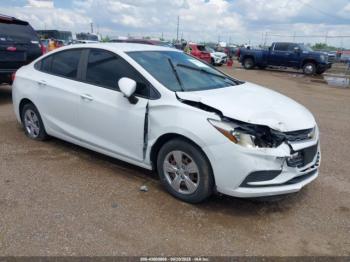  Salvage Chevrolet Cruze