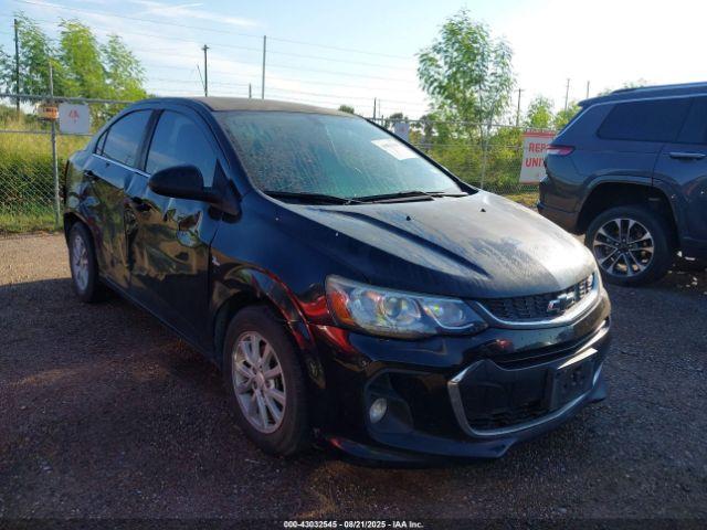  Salvage Chevrolet Sonic