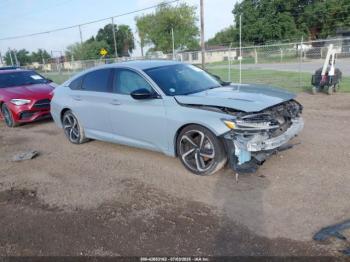  Salvage Honda Accord