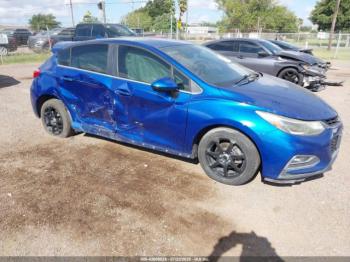  Salvage Chevrolet Cruze