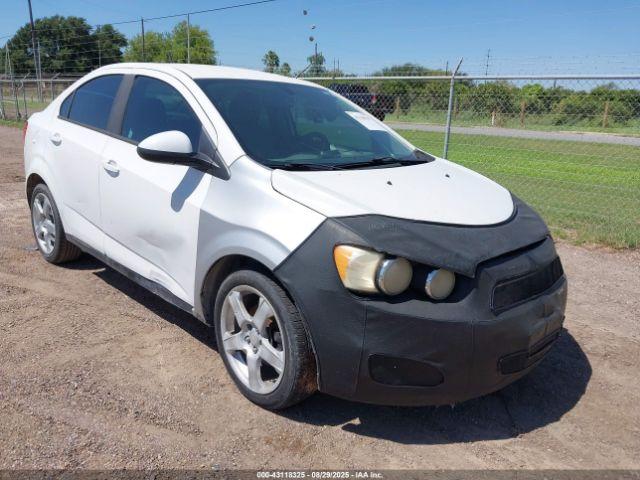  Salvage Chevrolet Sonic
