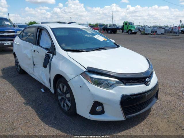  Salvage Toyota Corolla