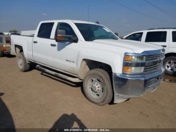  Salvage Chevrolet Silverado 2500