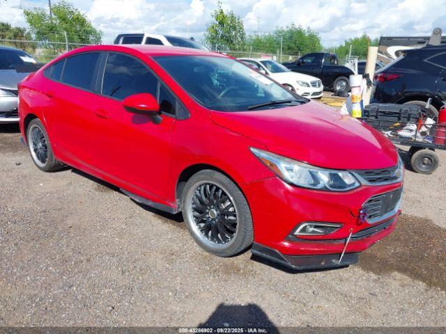  Salvage Chevrolet Cruze