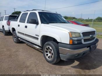  Salvage Chevrolet Avalanche 1500