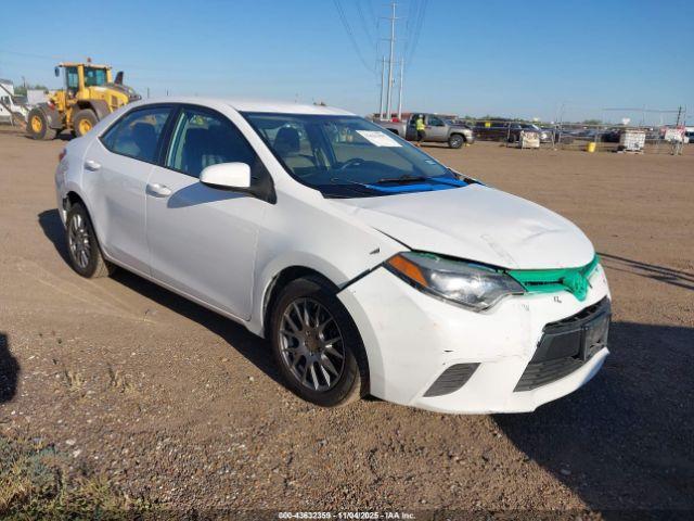  Salvage Toyota Corolla