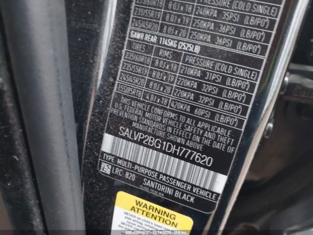 Land Rover Range Rover Evoque Pure Image 7