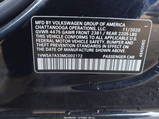 Volkswagen Passat 2.0t Se Image 15