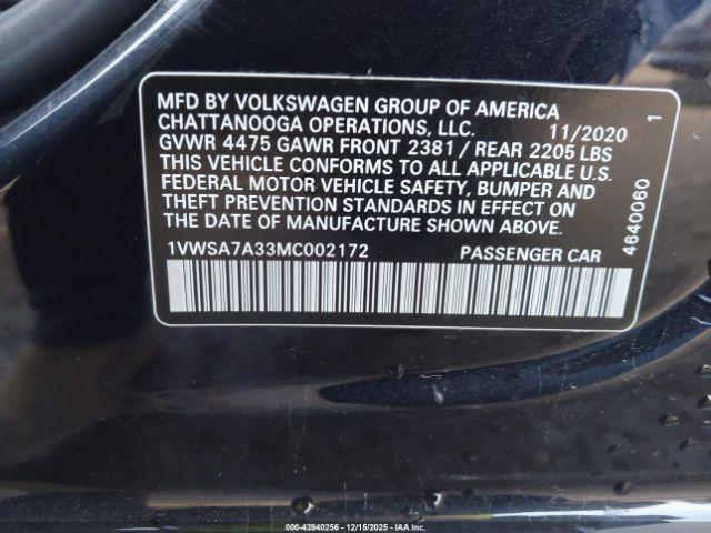 Volkswagen Passat 2.0t Se Image 15