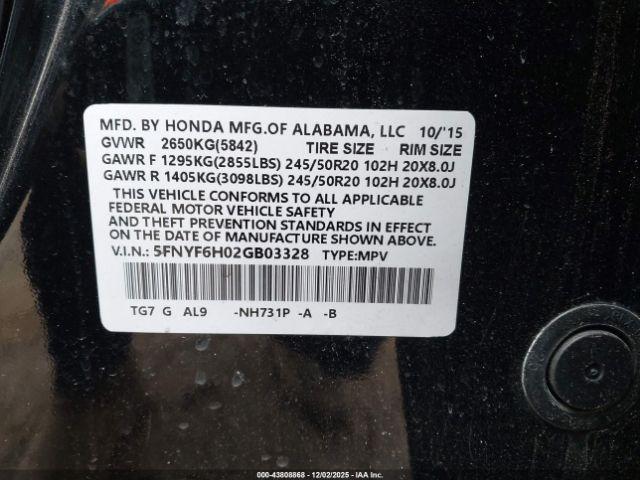 Honda Pilot Elite Image 18