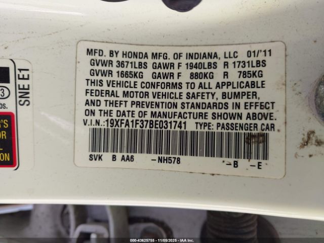 Honda Civic Vp Image 9