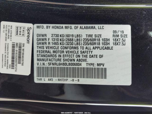 Honda Odyssey Touring Image 15