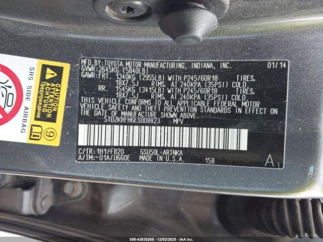 Toyota Highlander Le V6 Image 15