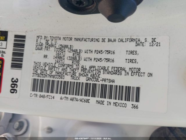 Toyota Tacoma Sr5 V6 Image 4