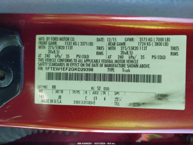 Ford F-150 Xlt Image 17