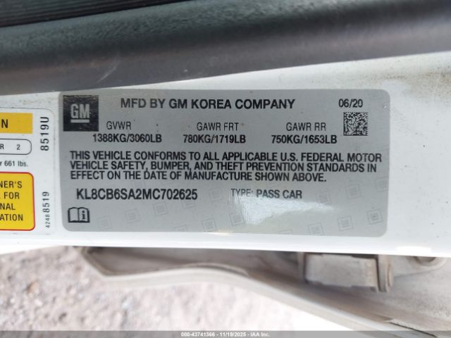 Chevrolet Spark Fwd Ls Automatic Image 3