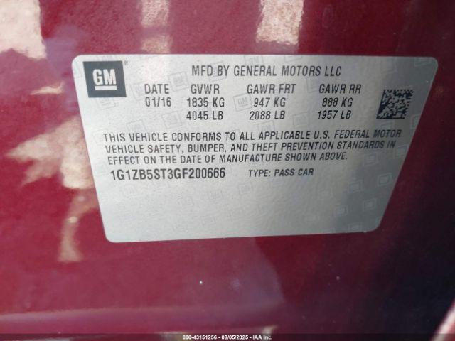 Chevrolet Malibu Ls Image 14