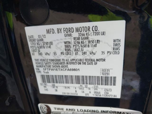 Ford F-150 Fx4 Image 9