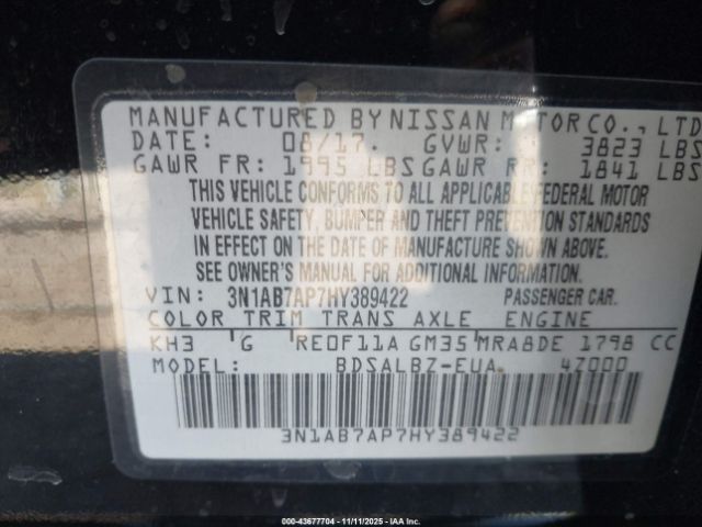 Nissan Sentra S Image 6