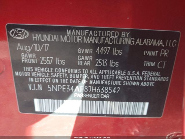 Hyundai SONATA Sport Image 3