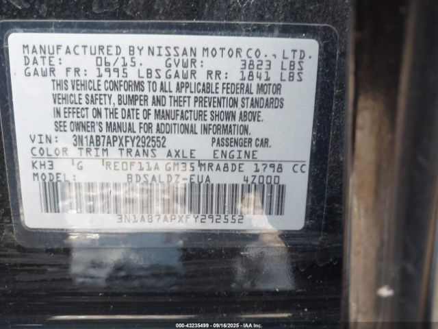 Nissan Sentra Sv Image 15