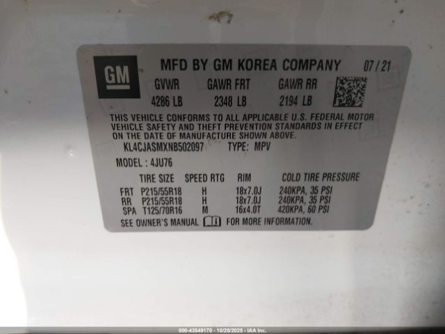 Buick Encore Fwd Preferred Image 7