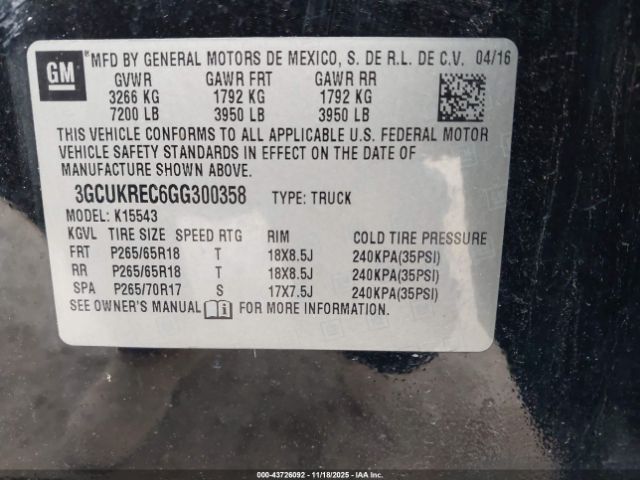 Chevrolet Silverado 1500 2lt Image 19